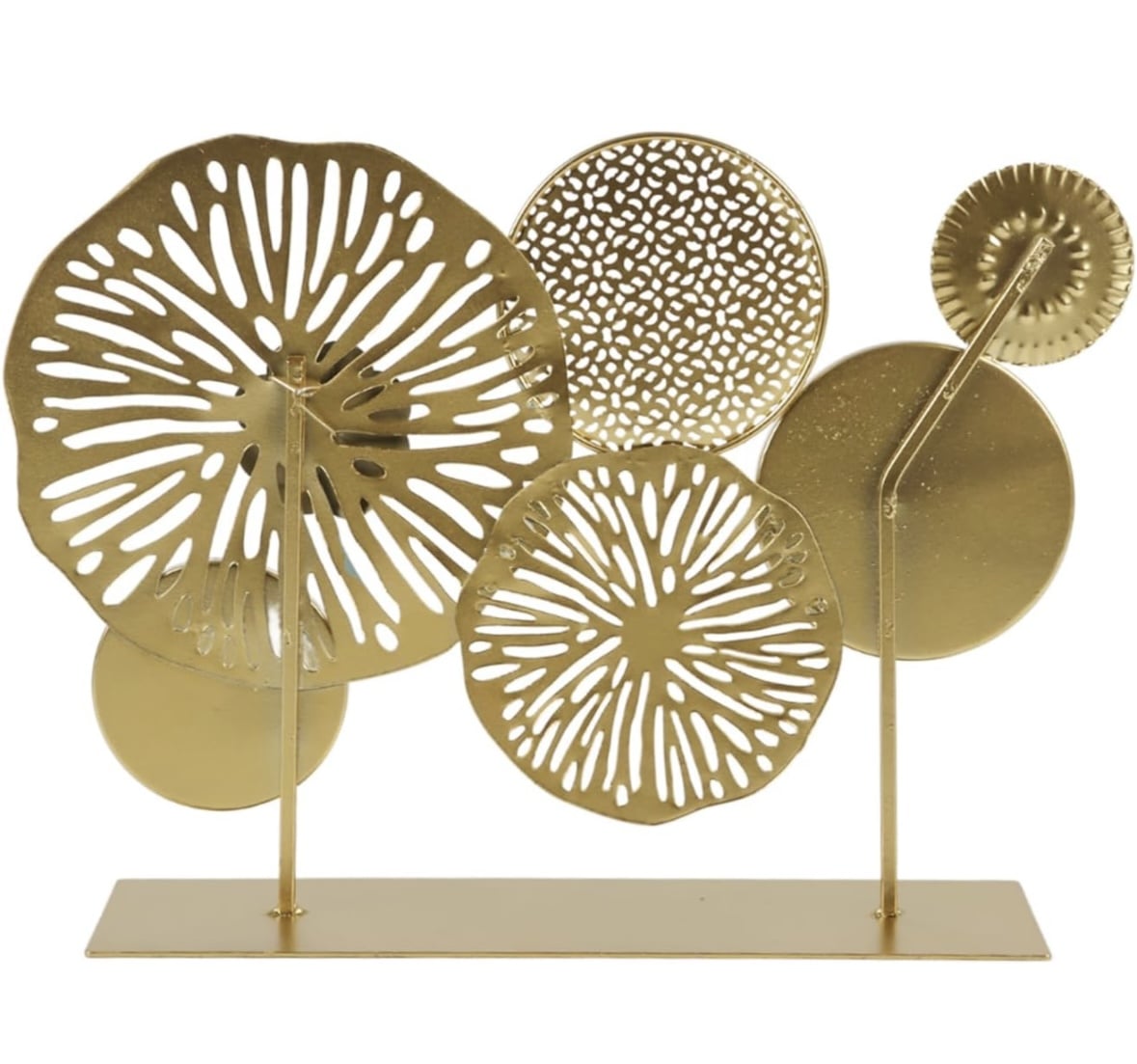 Abstract Metal Art Table Top Show Piece - Creative Decor Idea - Asthetic Design - Ideal for Home or Office - Image 3