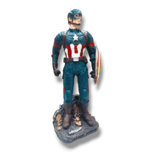 Superhero 3D Scale Model - Polyresin Material - Captain America