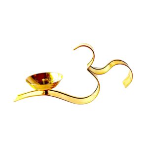 Brass OM Diya