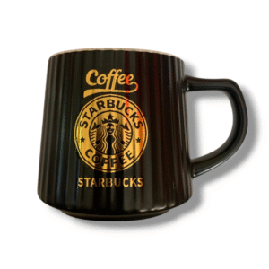 CERAMIC TEA/COFFEE MUG - STARBUCKS - BLACK