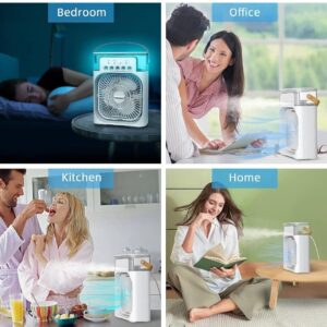 TABLE TOP FAN CUM COOLER