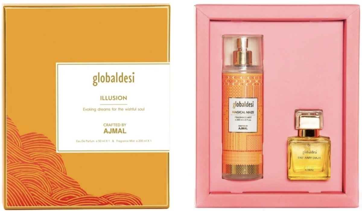 Global Desi by AJMAL Dreamy Daze Eau de Parfum & Magical Maze Body Mist Combo for Women
