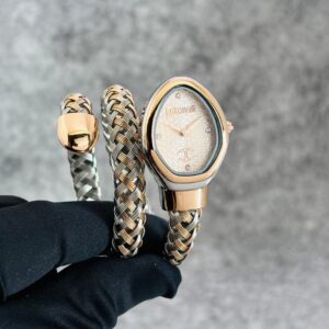 JUST CAVALI - SNAKE DESIGN - LADIES WRIST WATCH - CLONE