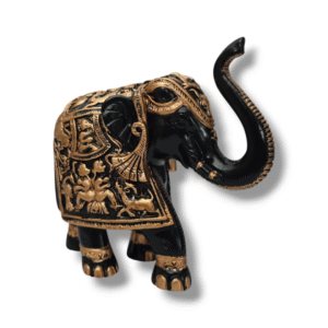 BLACK ELEPHANT SHOW PIECE