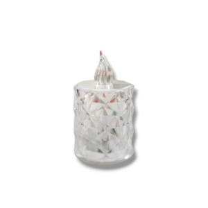 BATTERY OPERATED LED CANDLE 3" - ACRYLIC MATERIAL - DIWALI / CHRISTMAS / HOME DECOR FESTIVAL LIGHTS