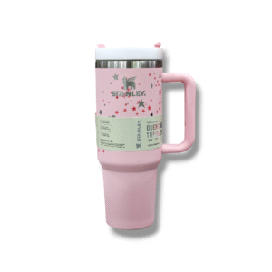 STANLEY MUG 1200ML PRINTED SERIES - STAR - BABY PINK COLOR