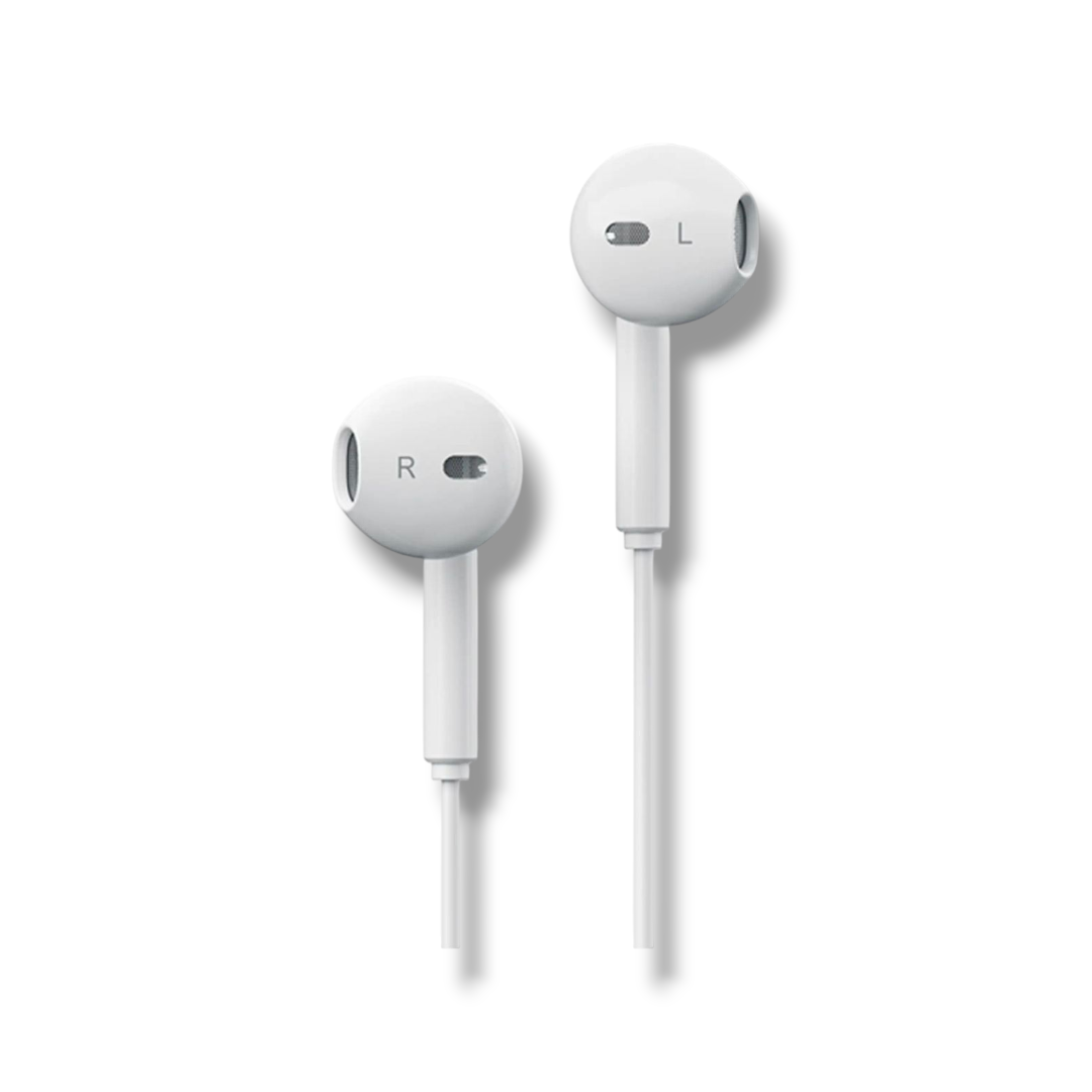 Portronics Conch Theta C in Ear Type C Wired Earphones with in Line HD Mic, Powerful Audio, 14.2mm Driver, Unique Earbuds Design, TPE Anti Tangle Wire, in line Controls, Wide Compatibility(White) - Image 3
