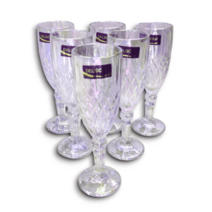 Imported Wine Glass Set - Pack of 6pcs