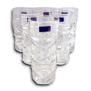 Imported Beer Glass Set - Pack of 6pcs
