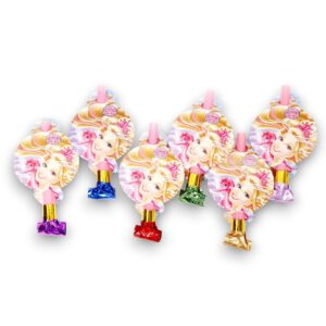 Whistle - Barbie Design - Kids Party Props - Pack of 6pcs