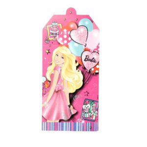 Invitation Card - Barbie Design - Kids Party Props - Pack of 10pcs