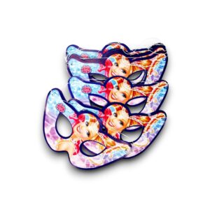 Paper Eye Mask - Barbie Design - Kids Party Props - Pack of 10pcs