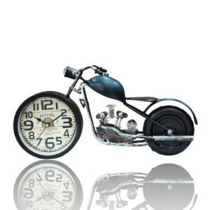 Metal Art - Table Clock - Bike Design - SNX109387