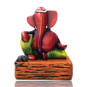Abstract Ganesh Idol - Show Piece - Religious Idol - Multi Color