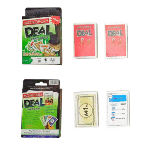 Monopoly Deal Card Game ,Fun Cards Game for Families and Kids (Pack of 1)