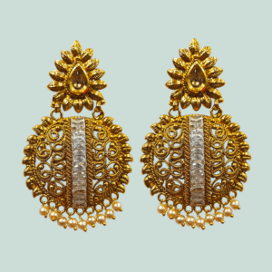 Antique EarRings - Gold Polish - VD31077