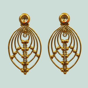 Antique EarRings - Gold Polish - VD21275