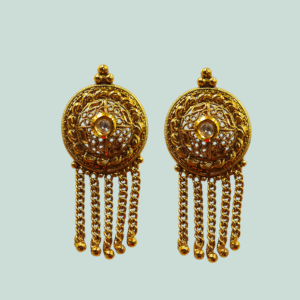 Antique EarRings - Gold Polish - KJ31490