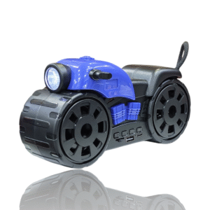 Hyper Sport Bike Design - Wireless Bluetooth Speaker with Built in Bass - RS - Royal Blue