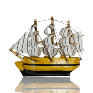 Wooden Ship Magnet