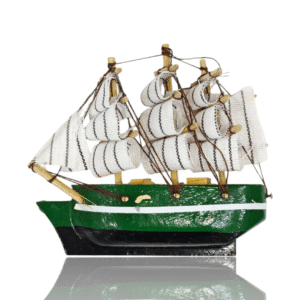 Wooden Ship Magnet
