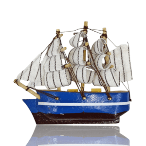 Wooden Ship Magnet