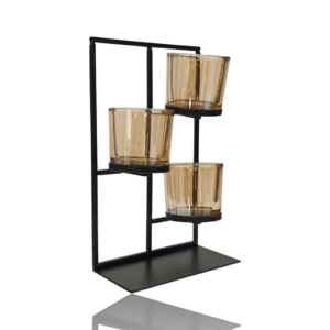 Metal Candle Stand - Home Decor Show Piece