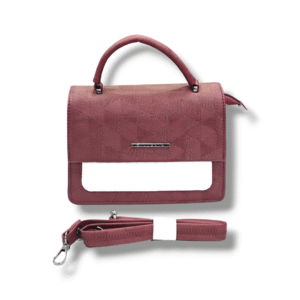 Multi Partition Designer Dua Tone Sling Bag by ZILLERIA - Wine Color - A109893