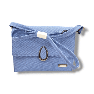 Sling Bag for HER by ZILLERIA - Flap Design - Denim Blue Color - A108375