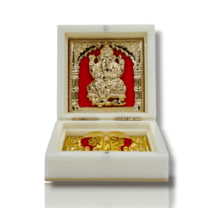 Devotional Prayer Box - Pooja/Mini Portable Mandir - Home Decor - Small Size - Ganesha