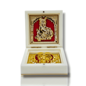 Devotional Prayer Box - Pooja/Mini Portable Mandir - Home Decor - Small Size - Bal Krishna