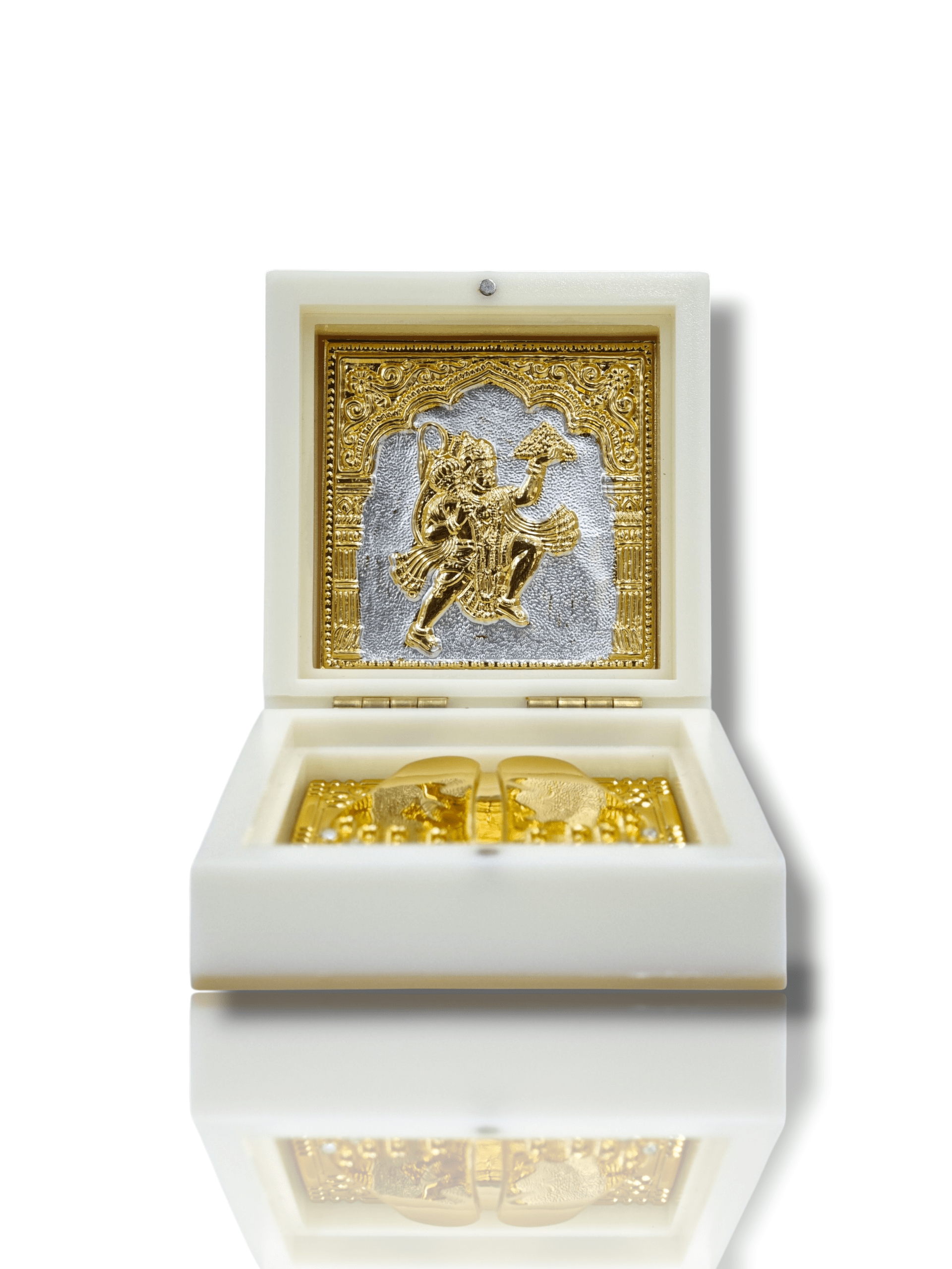 Devotional Prayer Box - Pooja/Mini Portable Mandir - Home Decor - Small Size - Hanuman - Bajrangbali