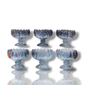 Color Glass - Set of 6 Desert Bowls