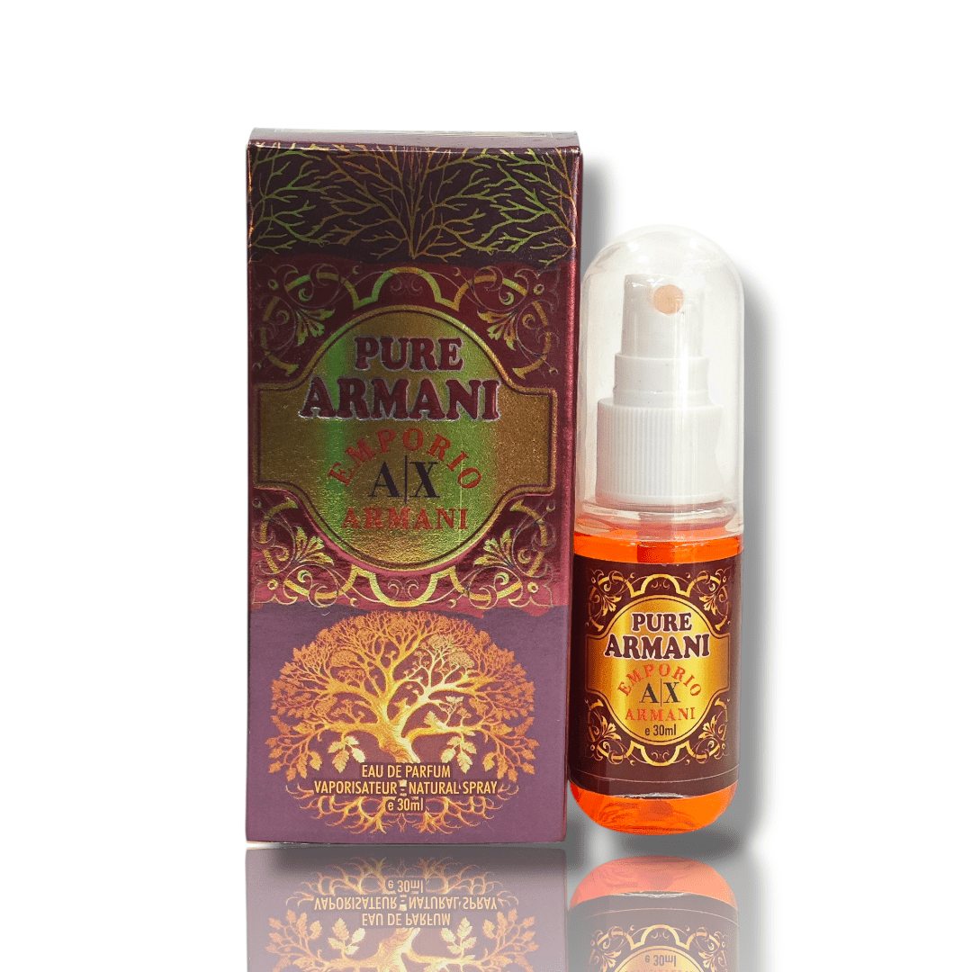 Pure Armani by A/X Emporio Armani - Perfume for Men - 30ml EDP - Portable Pocket Size - Image 2