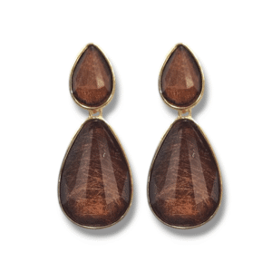 Brown - Fashion Earring - KJ HH