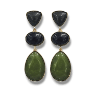 Green - Fashion Earring - KJ ANN