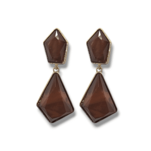 Brown - Fashion Earring - KJ HH