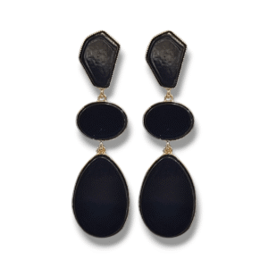 Black - Fashion Earring - KJ ANN