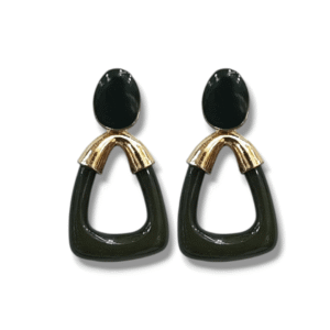 Black - Fashion Earring - KJ HK