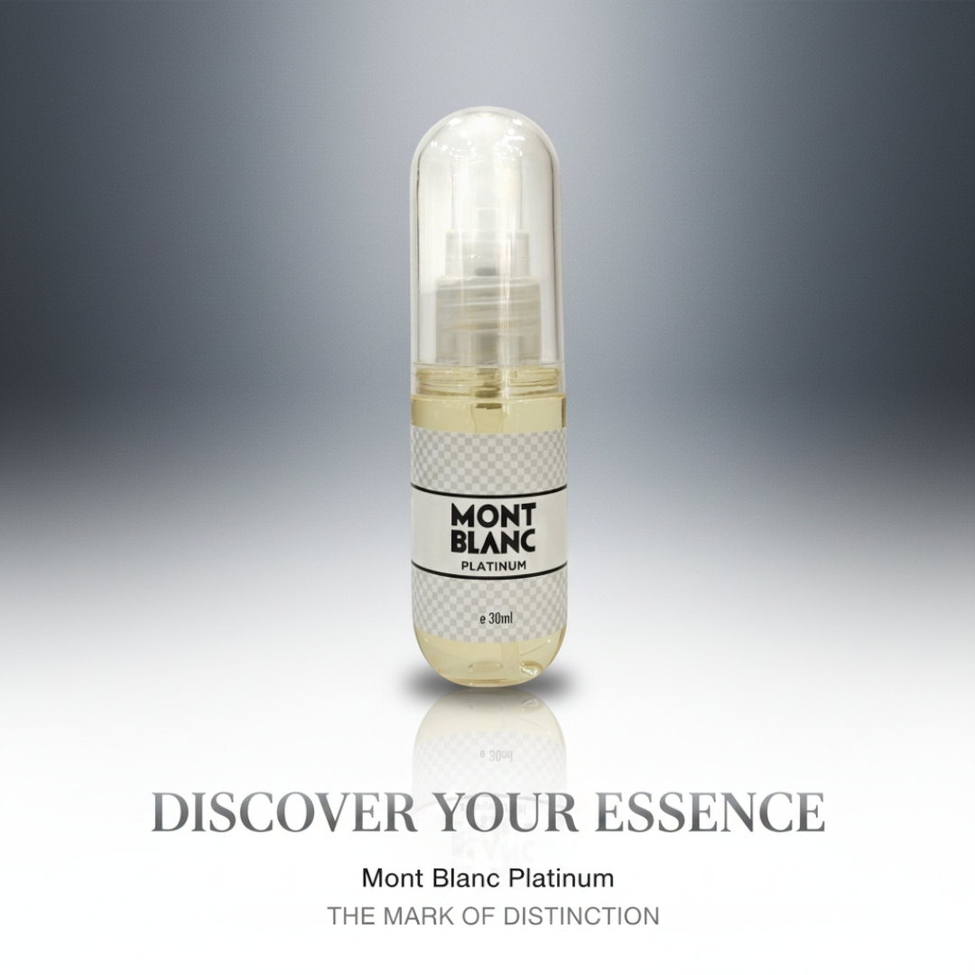 Mont Blanc Explorer Platinum - Perfume for Men - 30ml EDP - Portable Pocket Size - Image 3