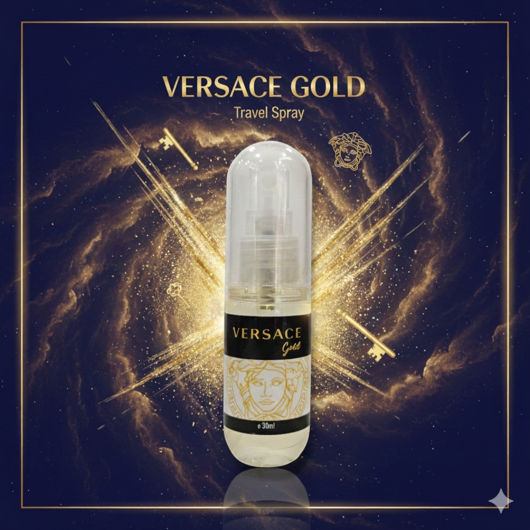 Versace Gold - Perfume for Women - 30ml EDP - Portable Pocket Size - Image 3