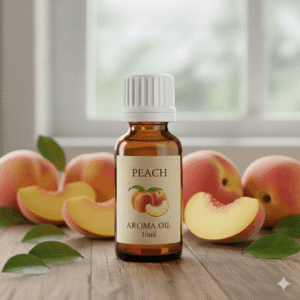Peach - Aroma Diffuser Oil - Natural & Undiluted, Strong & Long-Lasting Aroma - Fragrance Oil for Home, Office, Candles - 10ml
