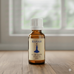 Blue Lady - Aroma Diffuser Oil - Natural & Undiluted, Strong & Long-Lasting Aroma - Fragrance Oil for Home, Office, Candles - 10ml