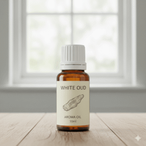 White Oud - Aroma Diffuser Oil - Natural & Undiluted, Strong & Long-Lasting Aroma - Fragrance Oil for Home, Office, Candles - 10ml