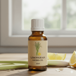 Lemon Grass - Aroma Diffuser Oil - Natural & Undiluted, Strong & Long-Lasting Aroma - Fragrance Oil for Home, Office, Candles - 10ml