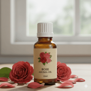 Rose - Aroma Diffuser Oil - Natural & Undiluted, Strong & Long-Lasting Aroma - Fragrance Oil for Home, Office, Candles - 10ml