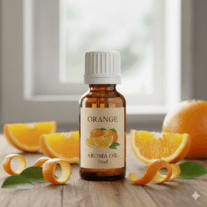 Orange - Aroma Diffuser Oil - Natural & Undiluted, Strong & Long-Lasting Aroma - Fragrance Oil for Home, Office, Candles - 10ml