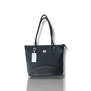 Black - Ladies HandBag - Long Shoulder Handle - Ideal for Daily Casual or Office Use - P-A THK