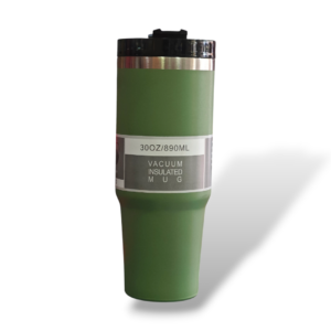 Stainless Steel Tumbler / Sipper - 890ml Capacity - Military Green Color