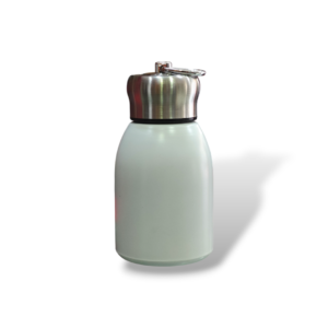 Mini Thermal Flask - High Quality Stainless Steel Body - White Color